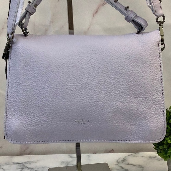 NWT Botkier Valentina Satchel Lavender Flap Closure - Picture 2 of 7